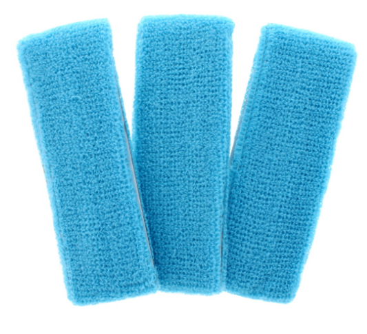 48 X TURQUOISE BLUE HEAD SWEATBAND