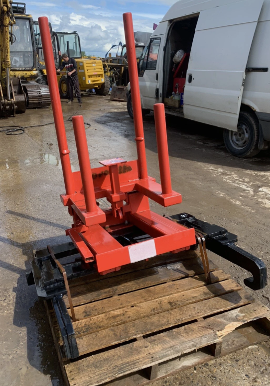 NEW HALLAM BARREL GRAB TO SUIT JCB TELEHANDLER