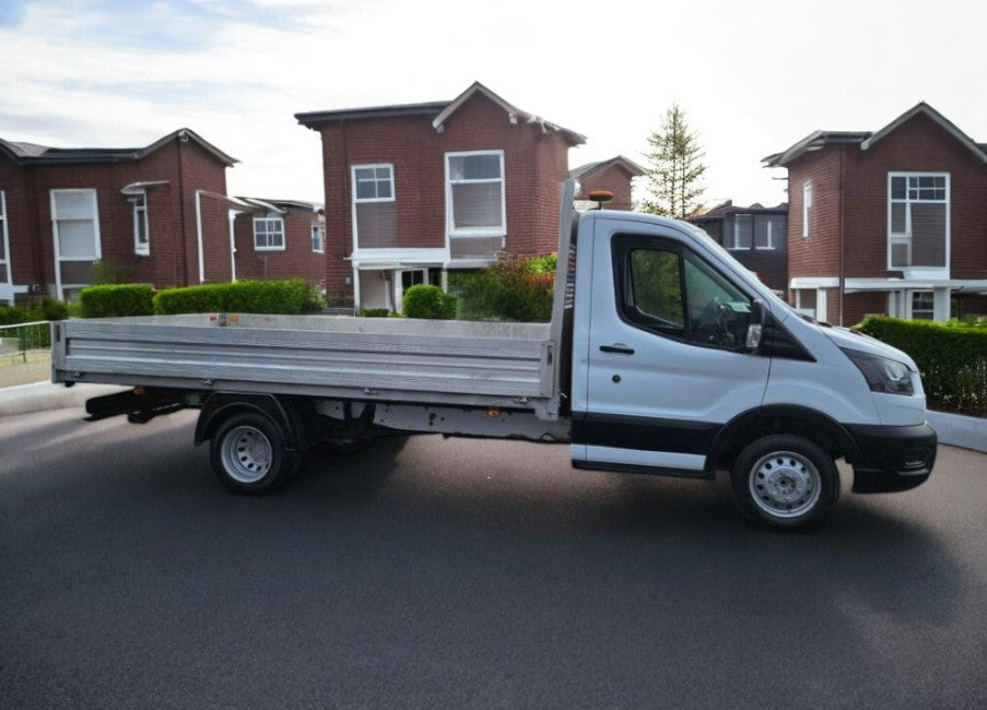 **(ONLY 79K MILEAGE)** 2022 FORD TRANSIT 350 LEADER ECOBLUE LWB DROPSIDE PICKUP – 2.0 DIESEL