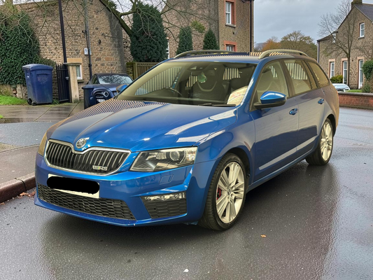**(ONLY 129K MILEAGE)** 2013 SKODA OCTAVIA VRS TDI CR 1968CC DIESEL MANUAL >>--NO VAT ON HAMMER--<<