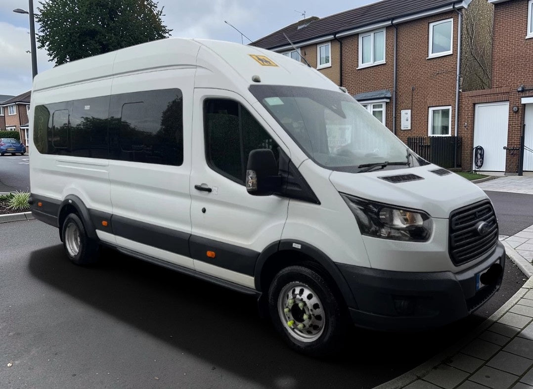 2018 FORD TRANSIT 460 ECONETIC TECH 2.2 DIESEL MANUAL MINIBUS IN WHITE