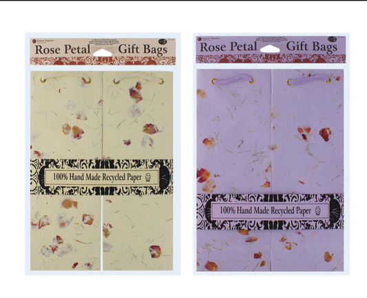 24 X 2PC GIFT BAGS HANDCRAFTED ASST