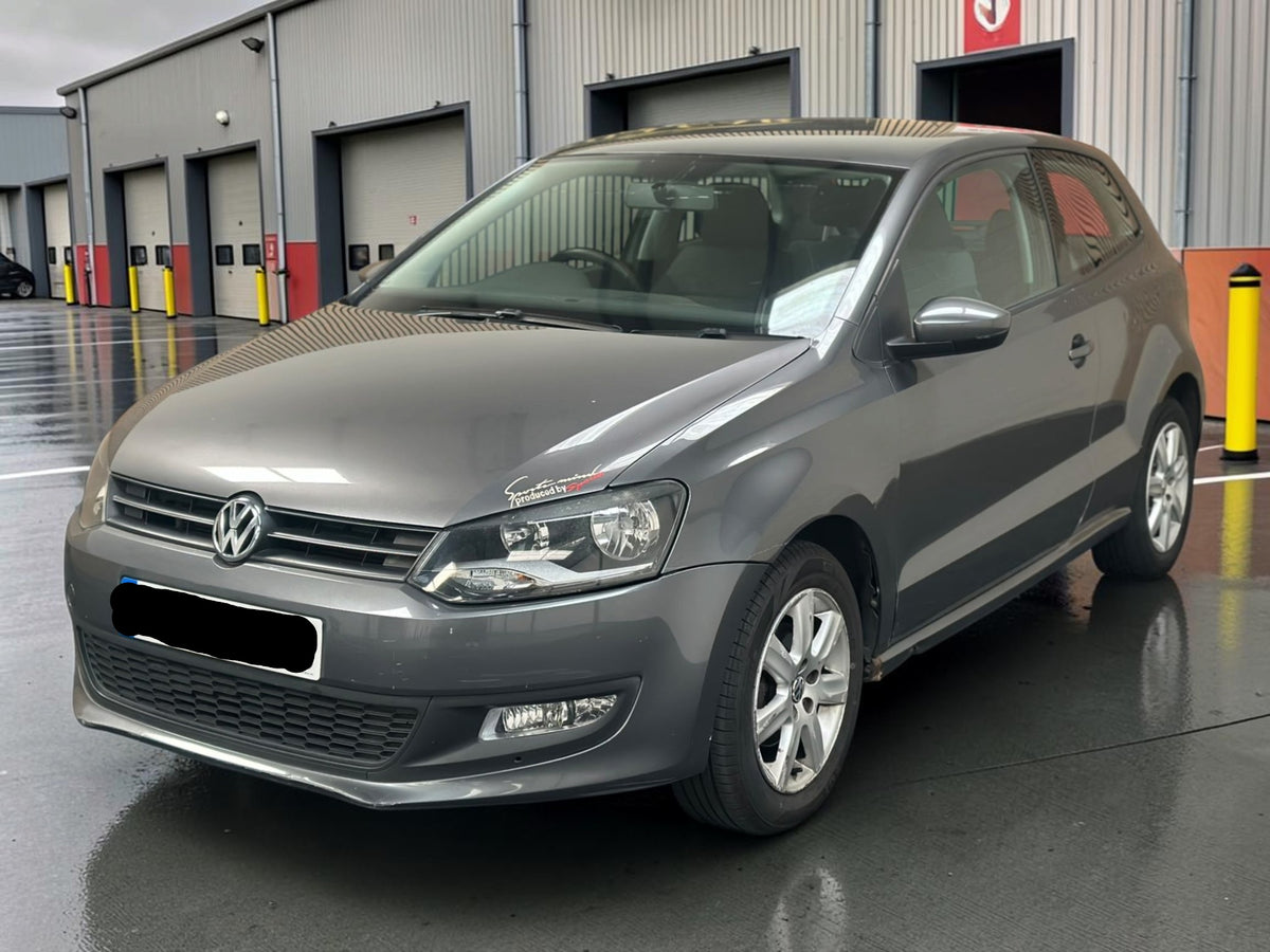 2010 VOLKSWAGEN POLO SE TDI 75 1.6 DIESEL MANUAL HATCHBACK GREY >>--NO VAT ON HAMMER--<<