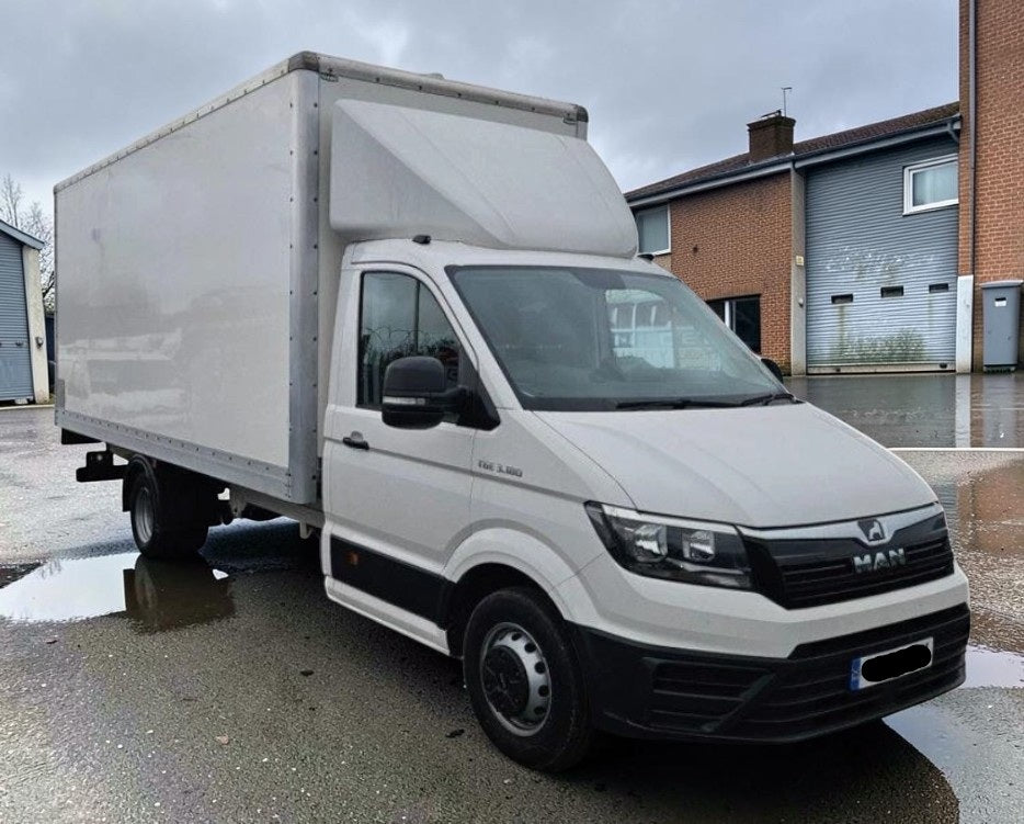2021 MAN TGE 5.180 2.0 DIESEL MANUAL WHITE CHASSIS CAB LUTON VAN