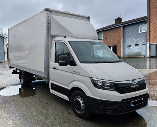 2021 MAN TGE 5.180 2.0 DIESEL MANUAL WHITE CHASSIS CAB LUTON VAN
