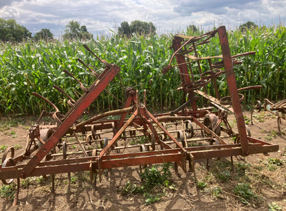 FOLDING SPRINGTINE HARROW