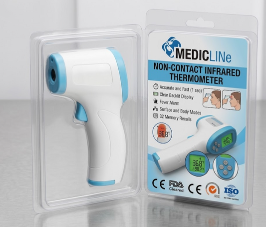 20 X BRAND NEWRAPID THERMOMETER IR CONTACTLESS THERMOMETER