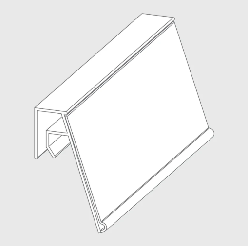 8,000 X HANGING HOOK LABEL HOLDERS
