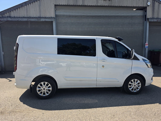 **(ONLY 123K MILEAGE)** 2022 FORD TRANSIT CUSTOM 300LIMITD EBLUE L1H1 1996CC MANUAL PANEL VAN