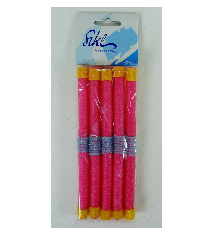 200 X RED HAIR CURLERS'-LARGE