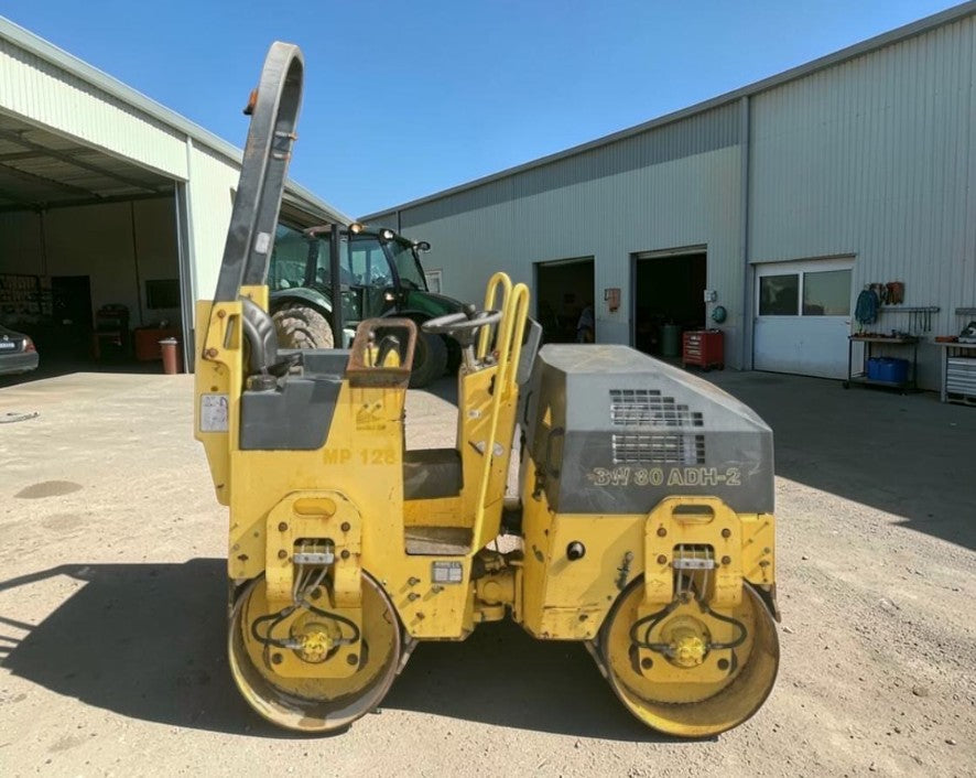 2005 BOMAG BW 80 ADH-2 1.6T DOUBLE DRUM VIBRATING ROLLER