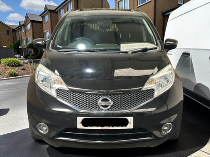**(ONLY 91K MILEAGE)** 2015 NISSAN NOTE ACENTA 1.2 PETROL MANUAL MPV BLACK >>--NO VAT ON HAMMER--<<