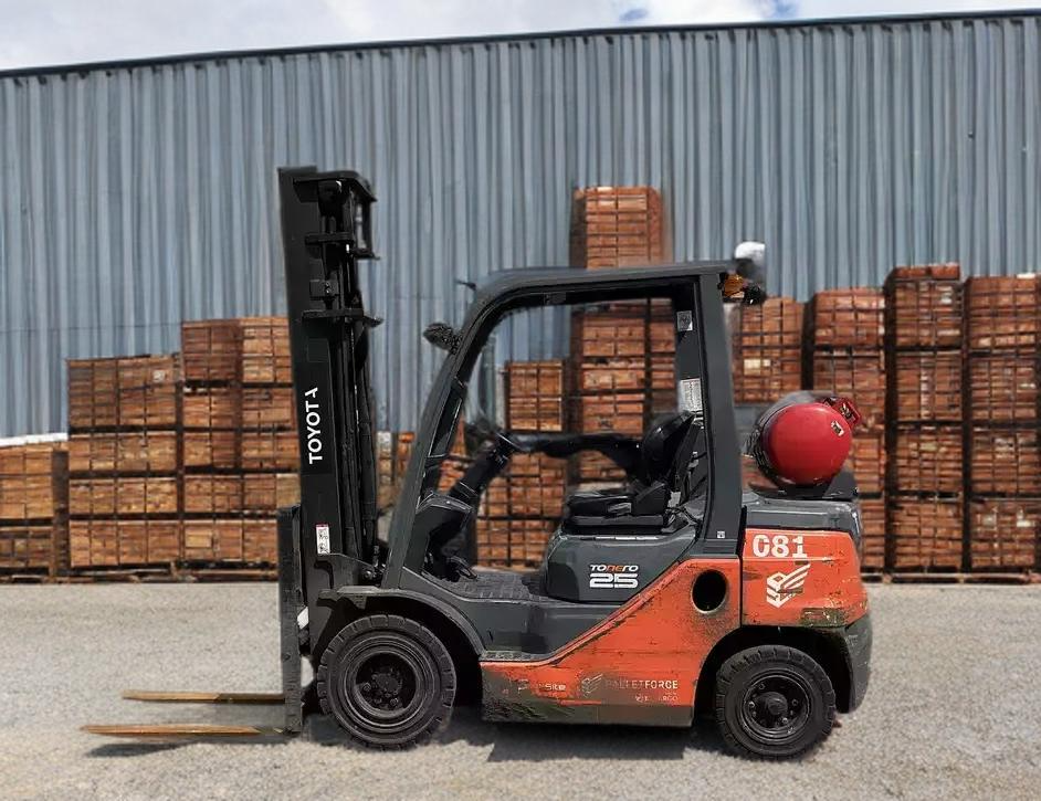2021 TOYOTA 02-8FGF25 RUNNING HOURS: 10774 H