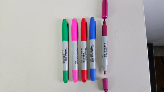 30 SETS OF SHARPIE TWIN TIP MARKER