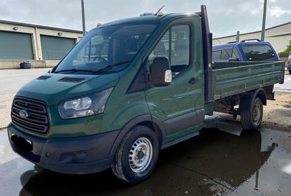 2017 FORD TRANSIT 350 2.0 DIESEL MANUAL CHASSIS CAB GREEN