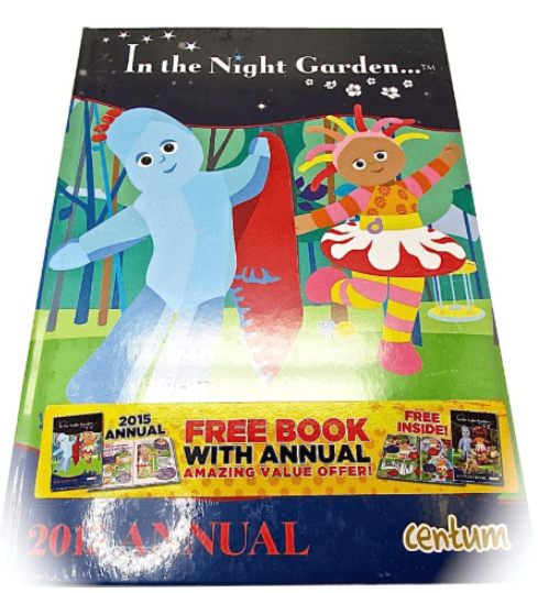 80 X IN THE NIGHT GARDEN ANNUAL 2015 BOOK