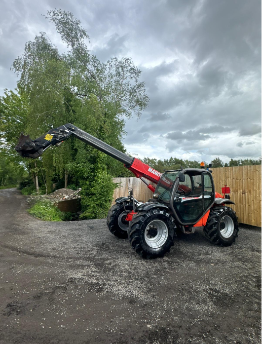 MANISCOPIC MLT627 TURBO TELESCOPIC HANDLER – 2009