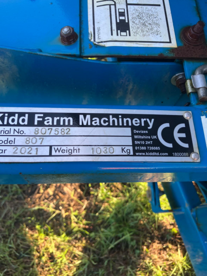 2021 KIDD 807 STRAWCHOPPER