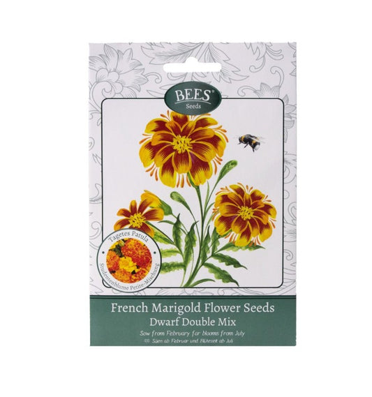 800 X NEW BEES MARIGOLD FRENCH DWARF MIXTURE
