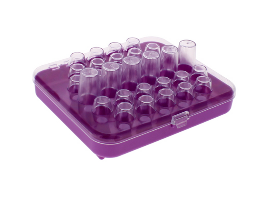 240 X CAKE DECORATING PURPLE NOZZLE STAND