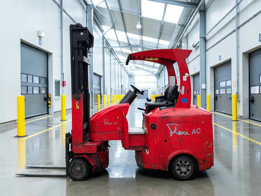 **(INCLUDES CHARGER)** 2011 FLEXI AC1200 1.2 TON ELECTRIC FORKLIFT
