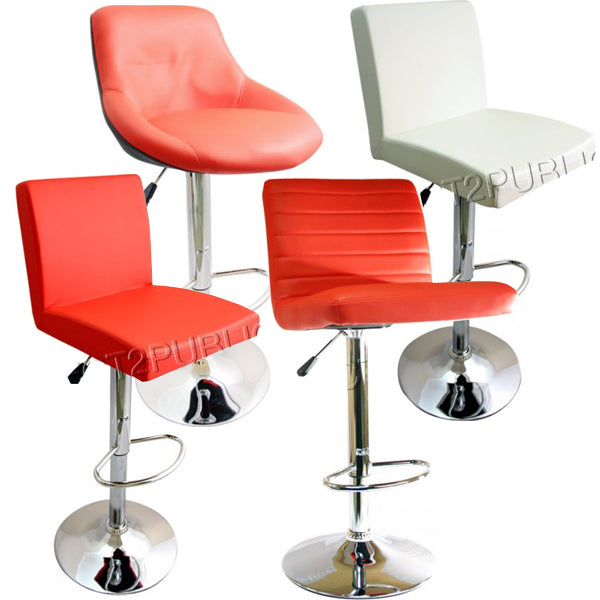 10 X BARSTOOLS FAUX LEATHER PLASTIC METAL BASE BREAKFAST KITCHEN STOOLS RRP £300