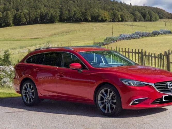 2016 MAZDA 6 SPORT NAV D AUTO 2.2 DIESEL ESTATE RED >>--NO VAT ON HAMMER--<<