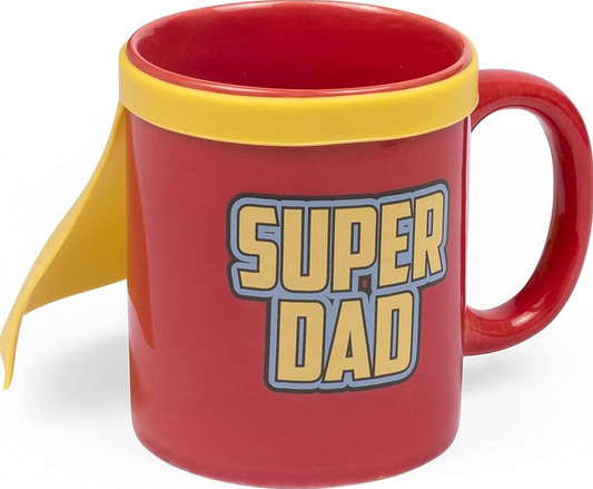 161 X BRAND NEW SUPER DAD MUG WITH CAPE