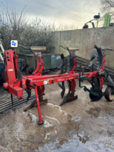 VOGEL NOOT EUROMAT M920 3 FURROW PLOUGH