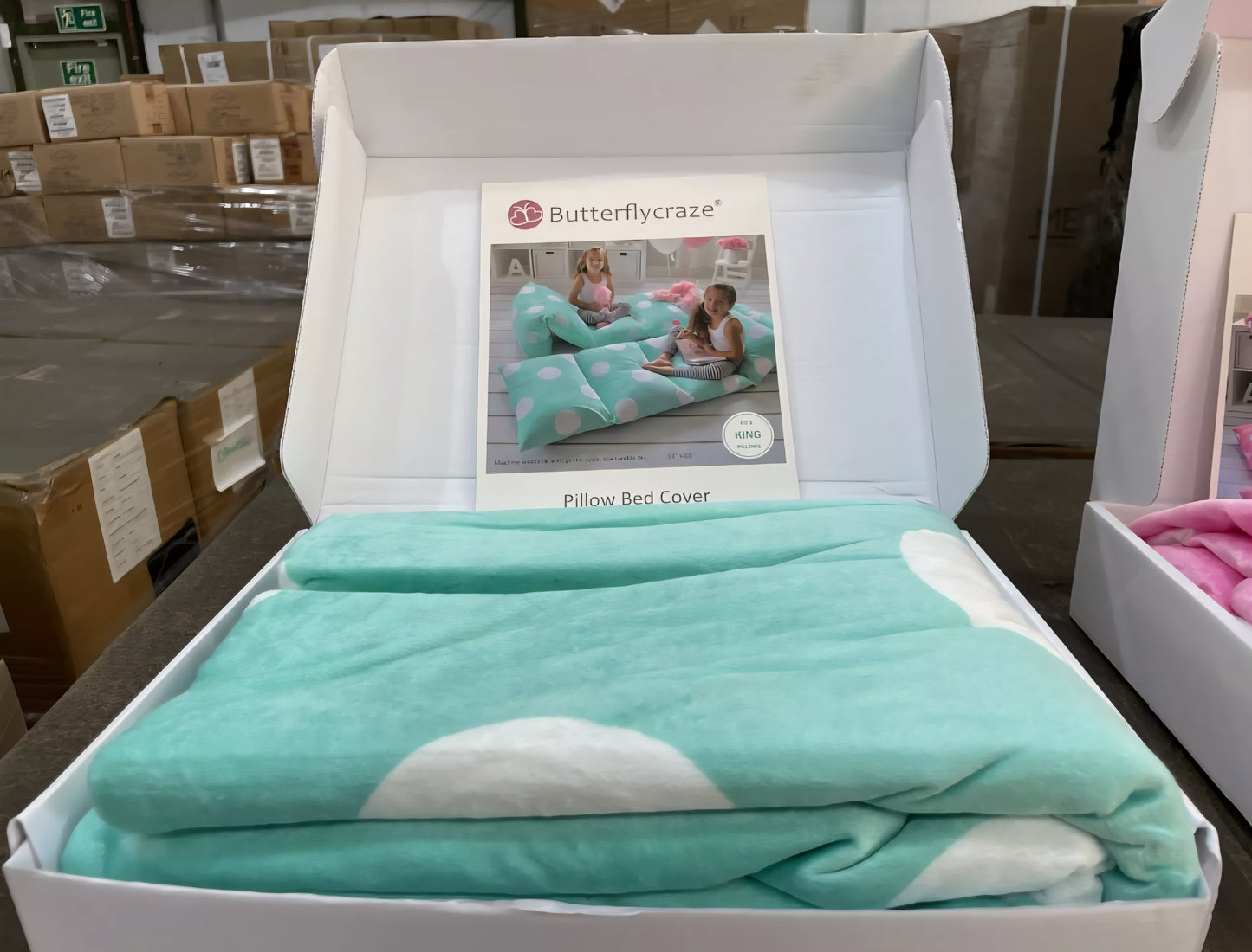 PILLOW BEDS KIDS SLEEPOVER BEDS 39.99 EACH RRP 20X UNITS