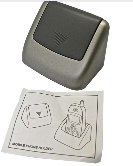 252 X PHONE HOLDER SLIVER PLASTIC