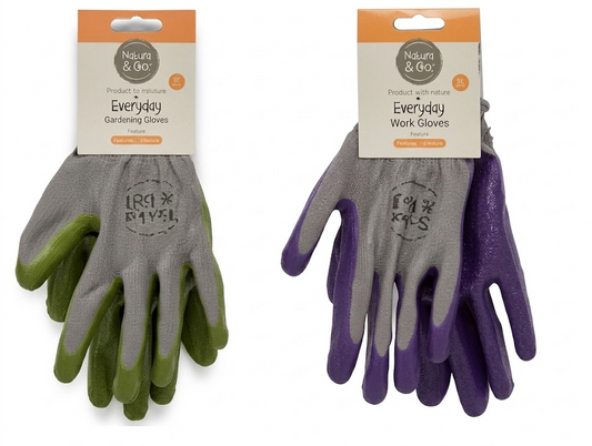 192 X NEW EVERYDAY GLOVES TAYLOR & BELL - 2 COLOURS 3 SIZES
