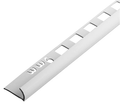 1000 X WHITE ULTRA SHINE 9MM R.E. TRIM LENGTH 2.44M