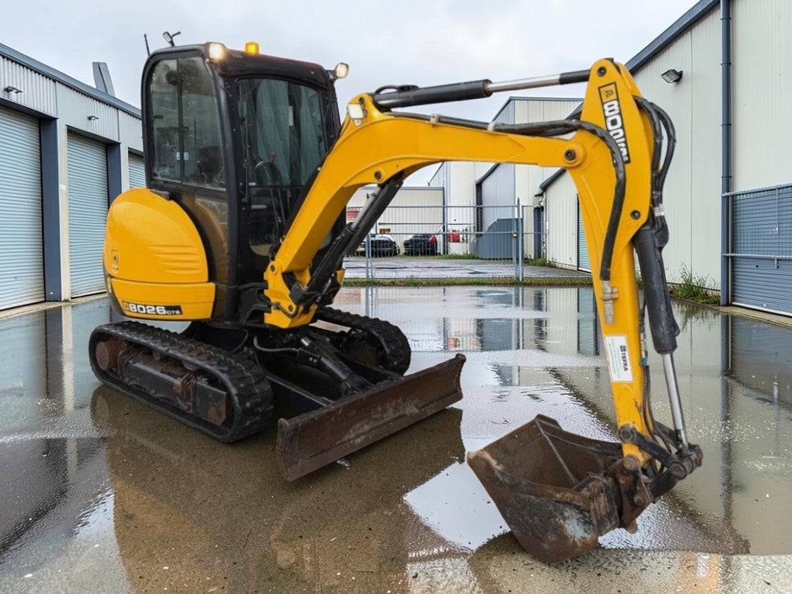 2022 JCB 8026 CTS MINI EXCAVATOR