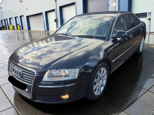 2007 AUDI A8 3.0 TDI QUATTRO AUTO SE SALOON, BLACK >>--NO VAT ON HAMMER--<<