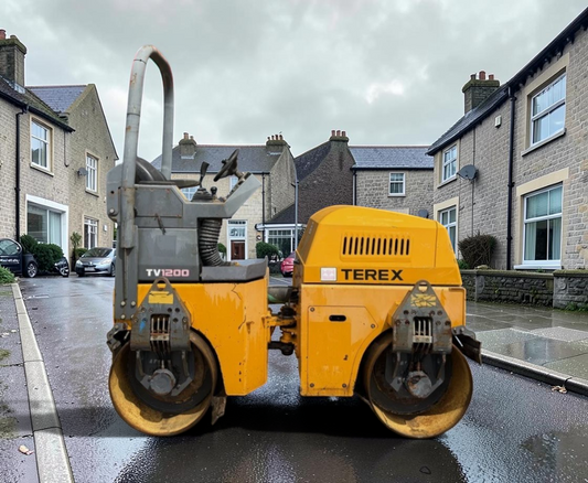 TEREX TV1200 3T DOUBLE DRUM VIBRATING ROLLER – 2014