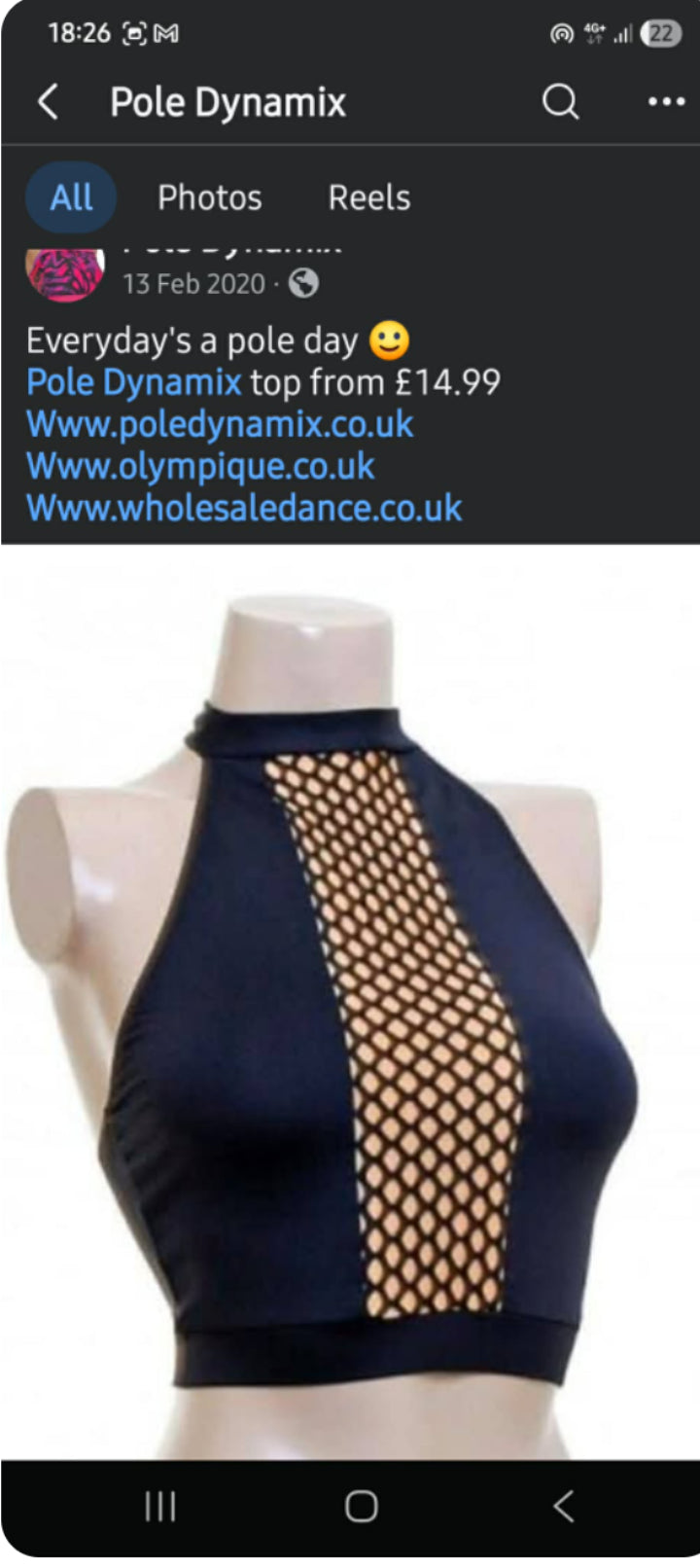 100 X ITEMS POLEDYNAMIX & DANCE DESIGNS TOPS .GYM DANCE GYMNASTICS FESTIVAL