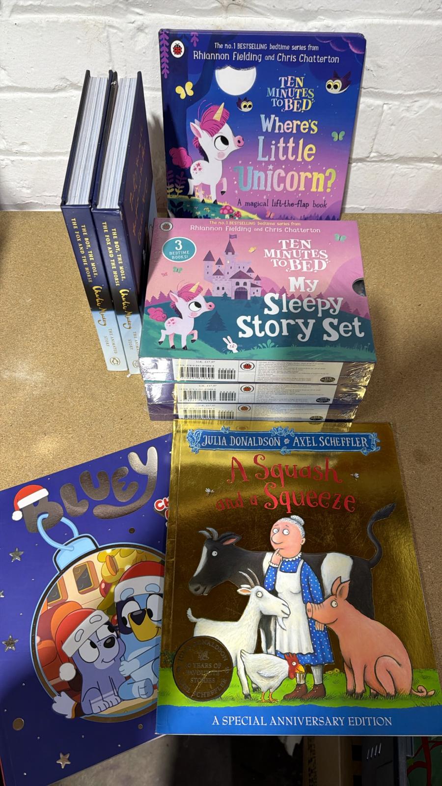 BRAND NEW CHILDREN’S BOOK COLLECTION BUNDLE: POPULAR BEDTIME & PICTURE STORIES