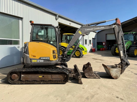 2018 VOLVO ECR50D 5 TONNE MINI EXCAVATOR
