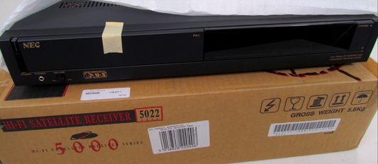 10 X NEC HI-FI SATELLITE RECEIVER