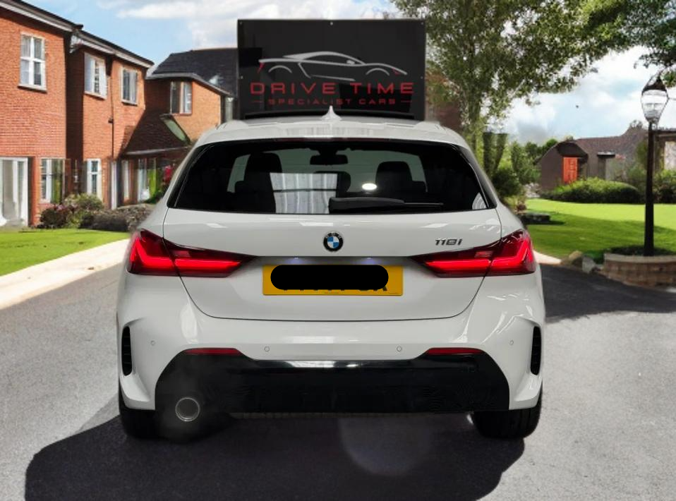 **(ONLY 99K MILEAGE)** 2021 BMW 118I M SPORT 1.5 PETROL SEMI AUTO WHITE >>--NO VAT ON HAMMER--<<