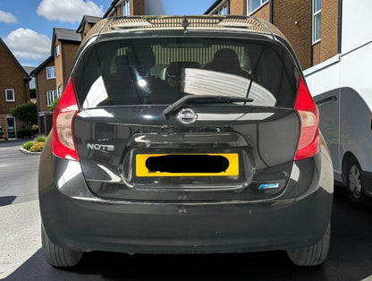 **(ONLY 91K MILEAGE)** 2015 NISSAN NOTE ACENTA 1.2 PETROL MANUAL MPV BLACK >>--NO VAT ON HAMMER--<<