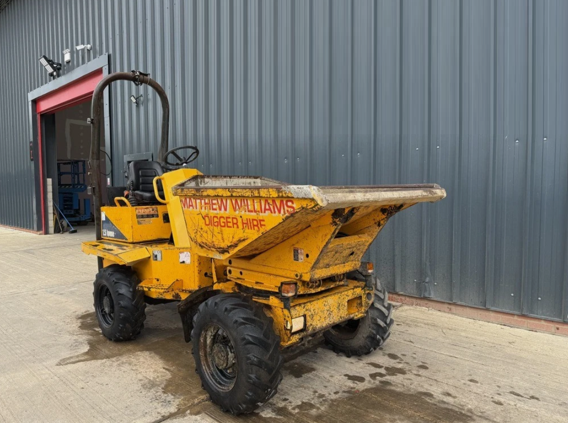 2008 THWAITES 1.5 TONNE HIGH TIP SWIVEL DUMPER