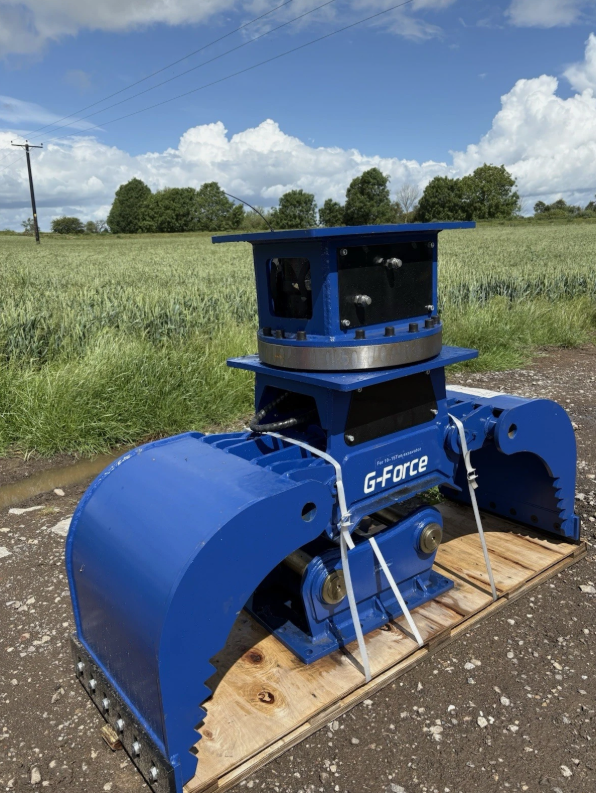 UNUSED ROTATING SELECTOR GRAB FOR 13 TON EXCAVATOR