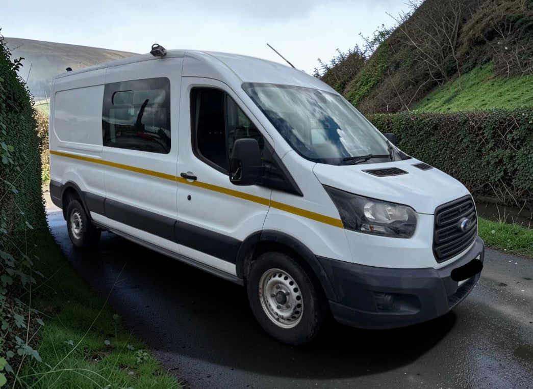 **(ONLY 90K MILEAGE)** 2018 FORD TRANSIT 350 L3H2 WELFARE UNIT PANEL VAN