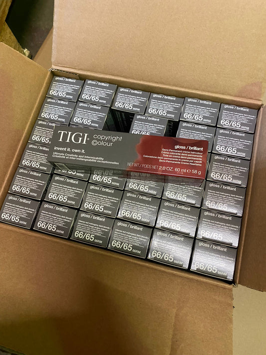 864 X MIX OF SHADES OF TIGI HAIR DYE 60ML, NO EXPIRY - GREAT FOR RESALE