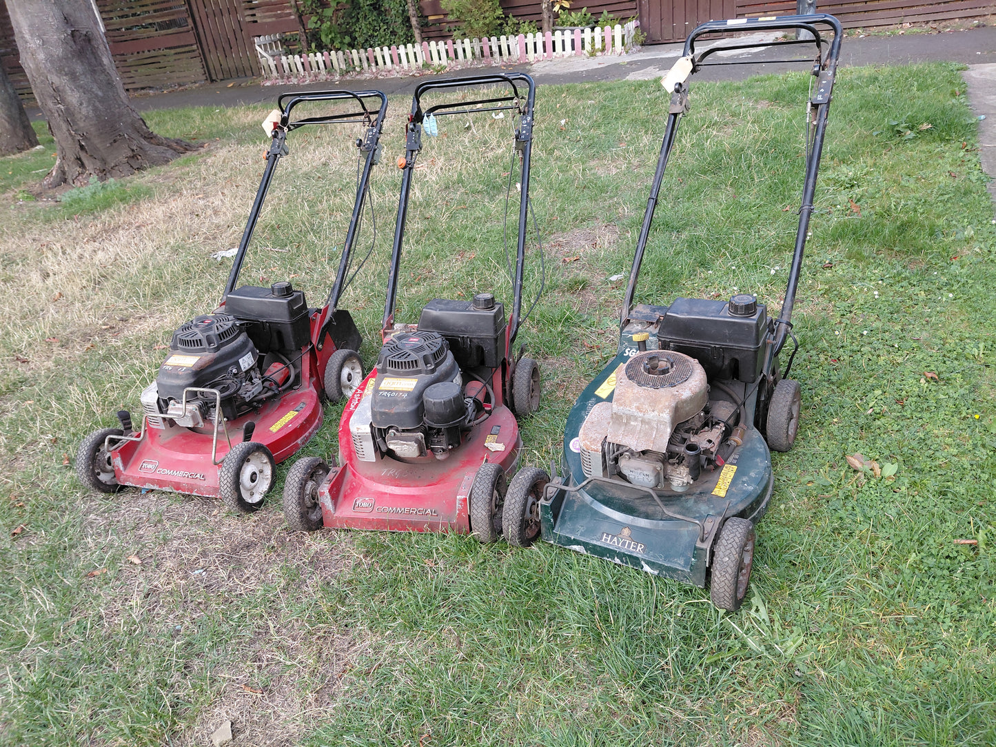 3X EX COUNCIL LAWN MOWERS COMMERCISL GRADE