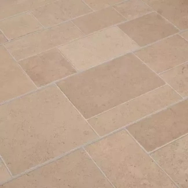 54 BXS BEIGE RANDOM TILE EFFECT LAMINATE FLOORING 1302X326X8MM