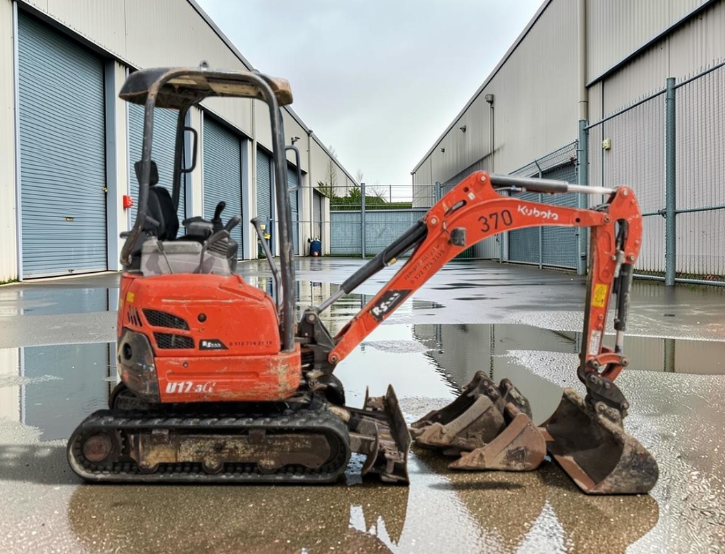 2021 KUBOTA U17-3 MINI EXCAVATOR – 1,998 HOURS