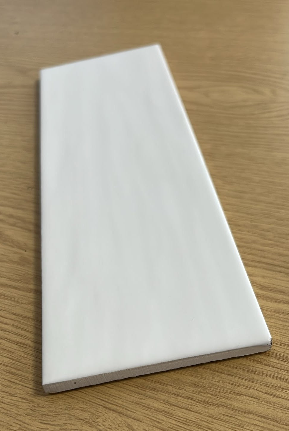 12 BXS WHITE MATT METRO BRICK TILES 98X298MM